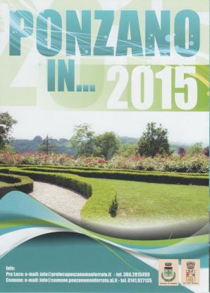 Ponzano In .... 2015
giardini, due ruote e gastronomia